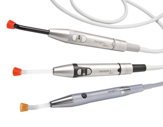 mectron built-in LED curing light product range